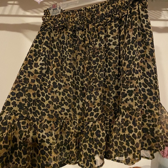Zara Cheetah Skirt - Picture 1 of 3